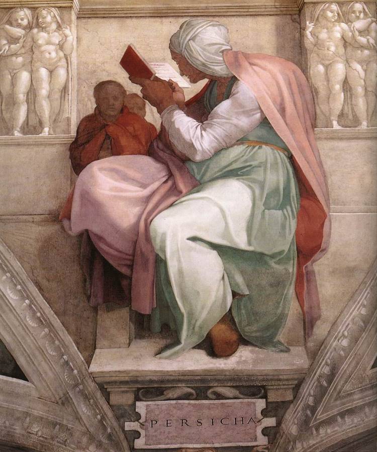 Michelangelo - Sibyes - La Sibyle Perse.jpg